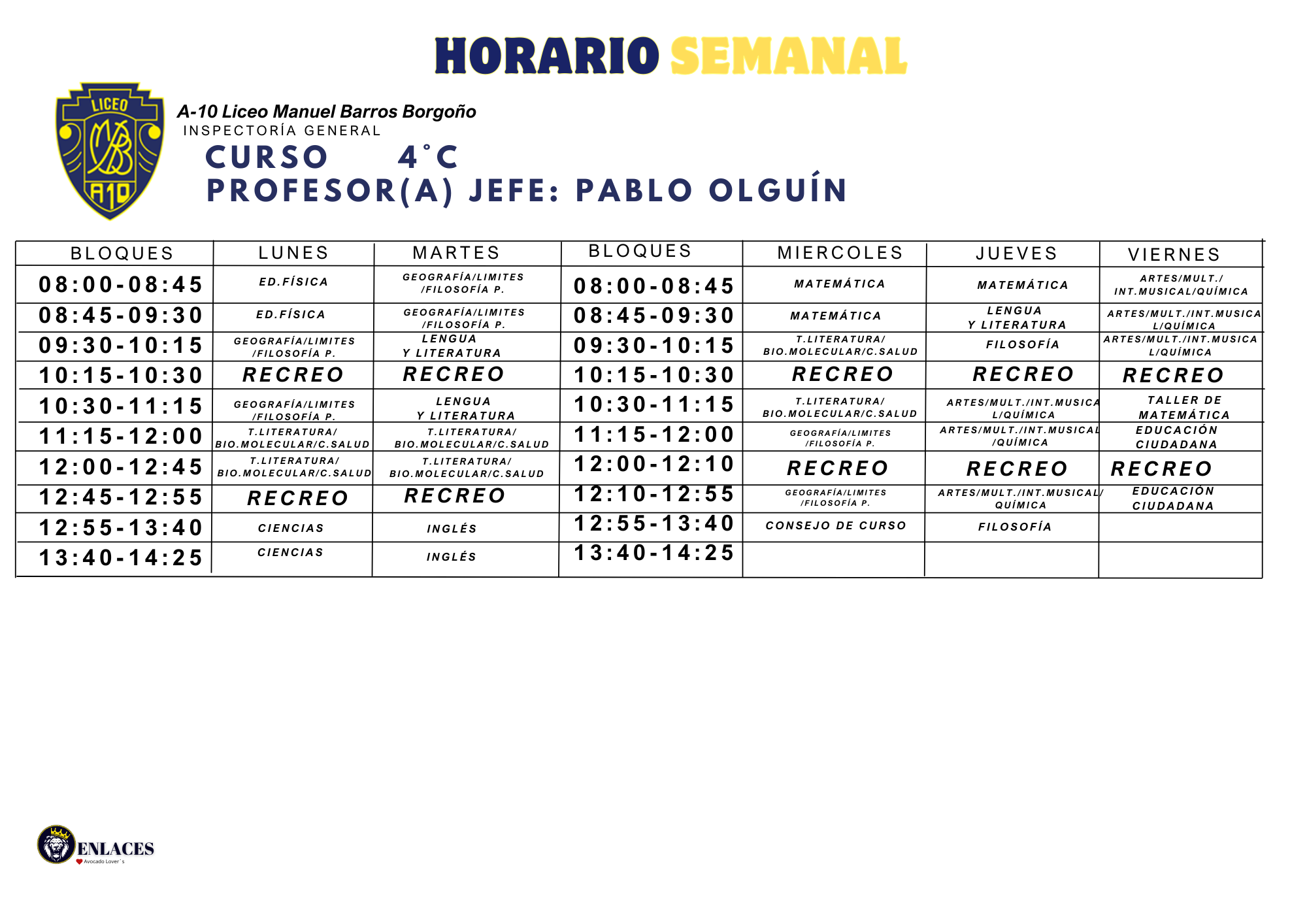 Cuarto Medio C
