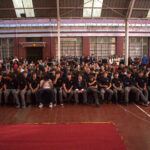 Ceremonia investidura 7 Básico y 1eros Medios.